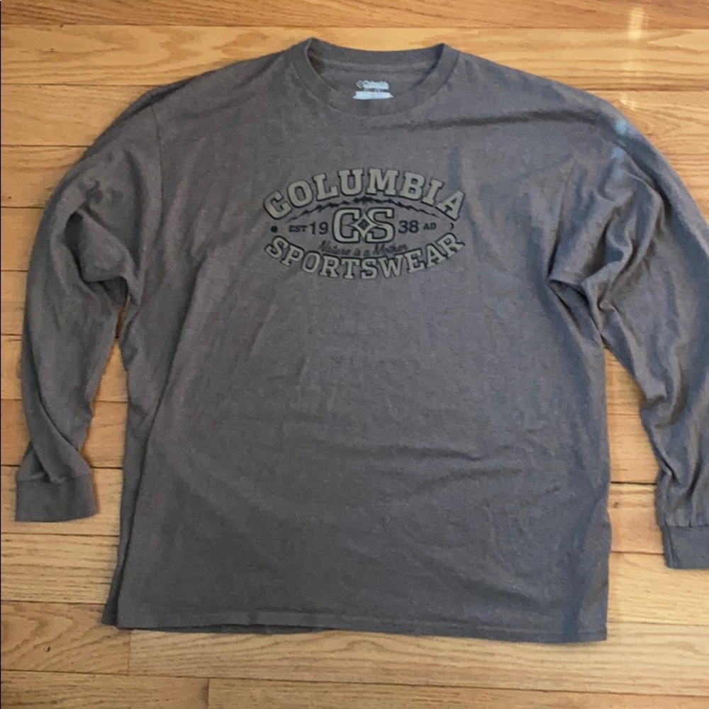 Columbia Sportswear Long Sleeve Mens Tee XL